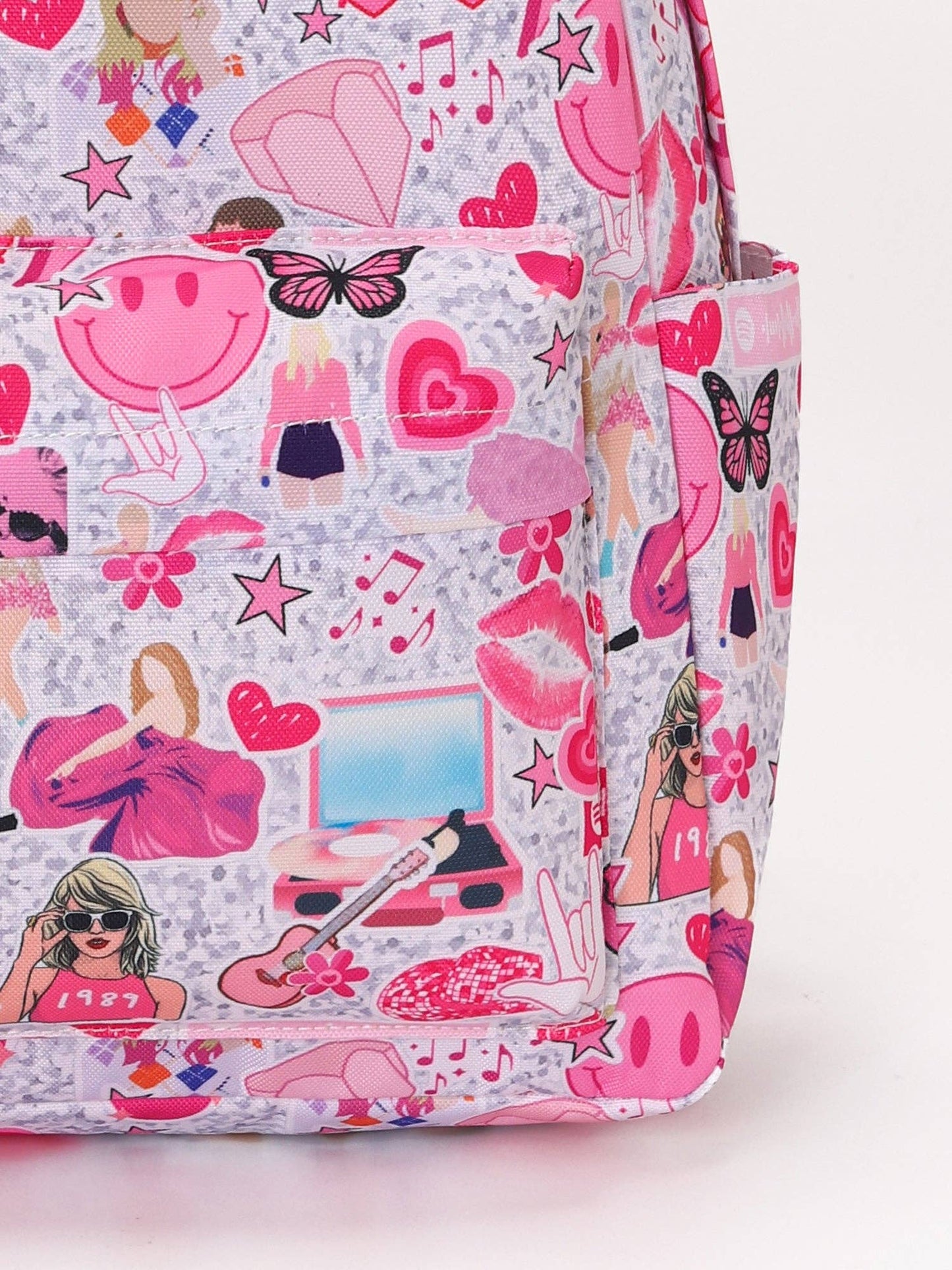 Pink Kids Girls Music Tour Backpack