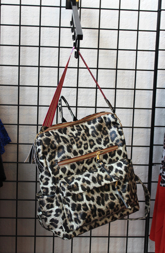 Leopard Backpack