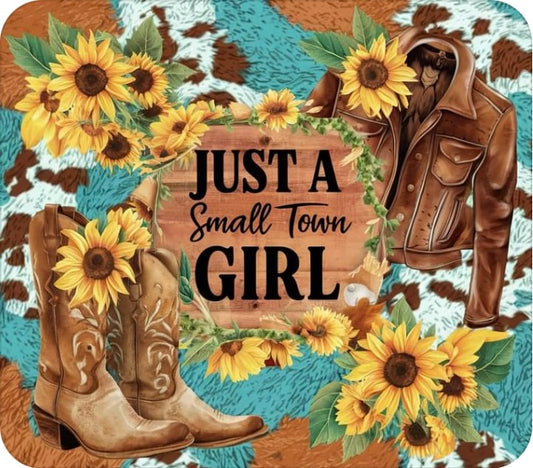 20 oz Skinny Tumbler - Small Town Girl