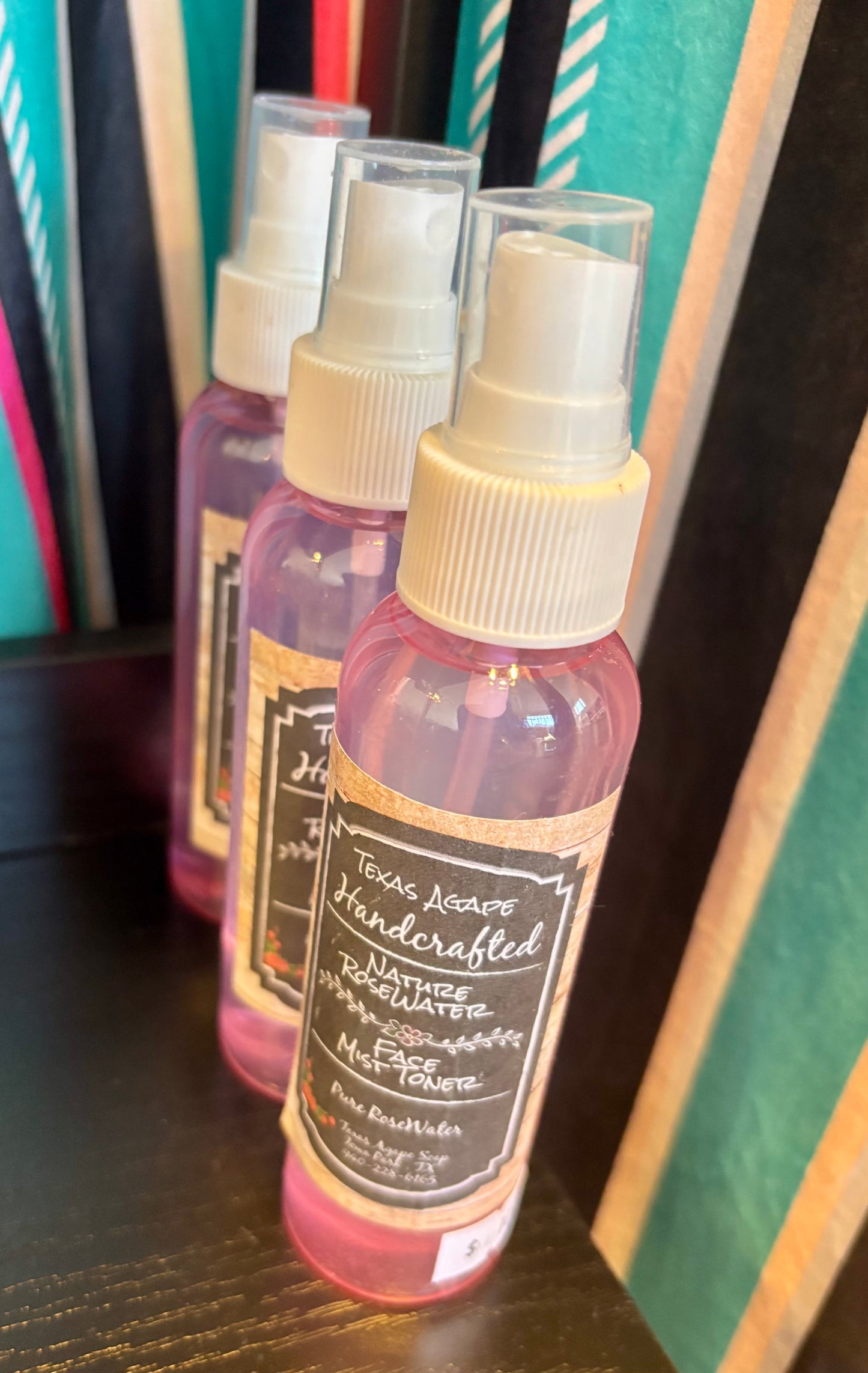 Texas Agape -Rose Water Face Mist Toner