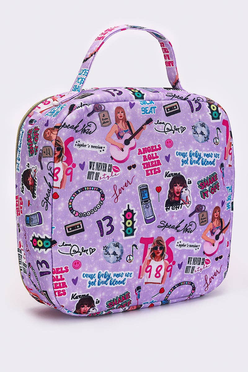 Kids Girls Music Tour Lunch Boxes Bag