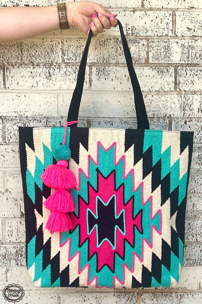 MEET ME IN MONTANA XL TOTE