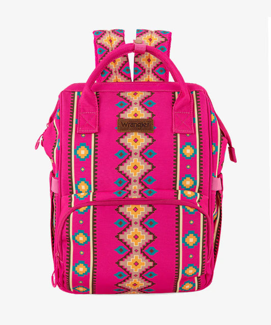 Pink Wrangler Diaperbag Backpack